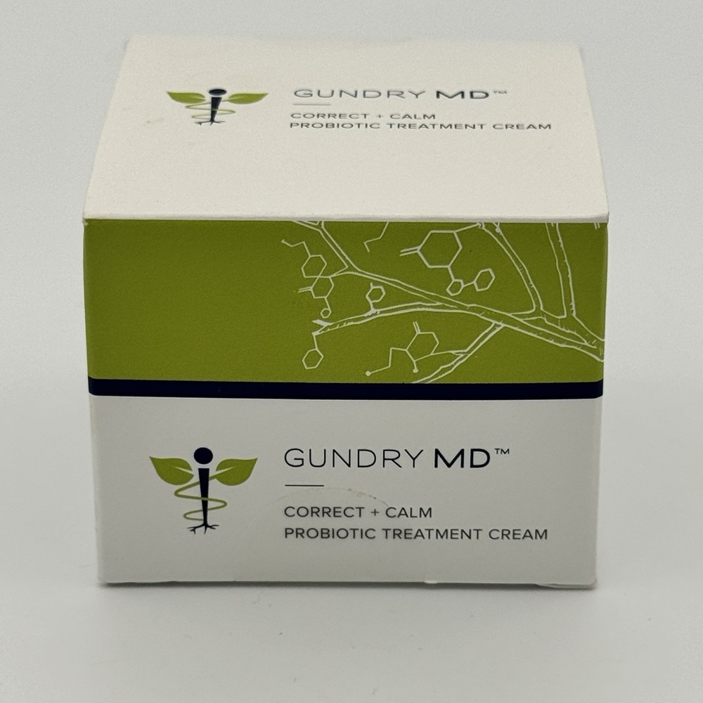 Gundry MD Correct + Calm Probiotic Treatment Cream 1.69 Fl Oz 50 mL Sealed New